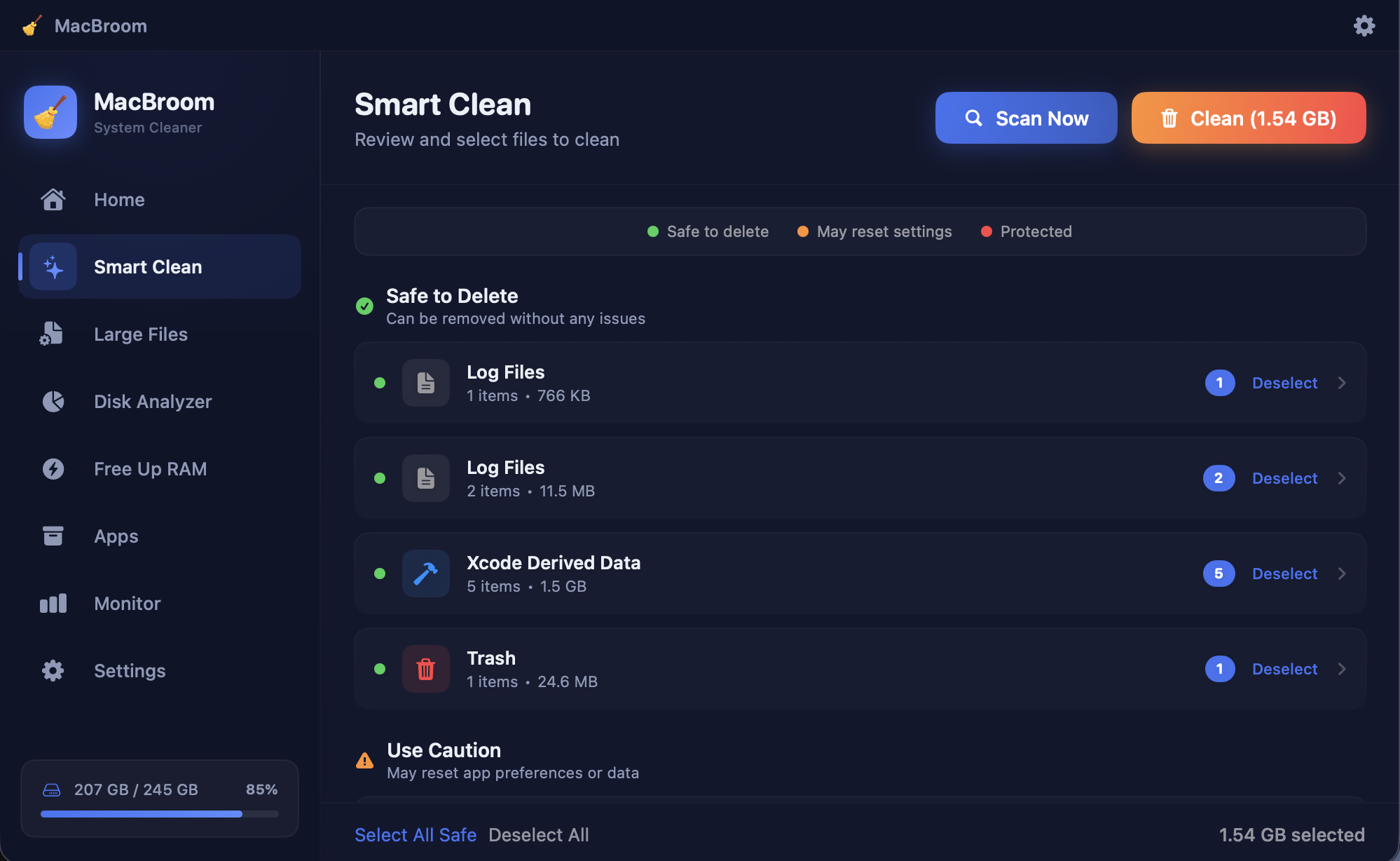 Smart Clean screenshot